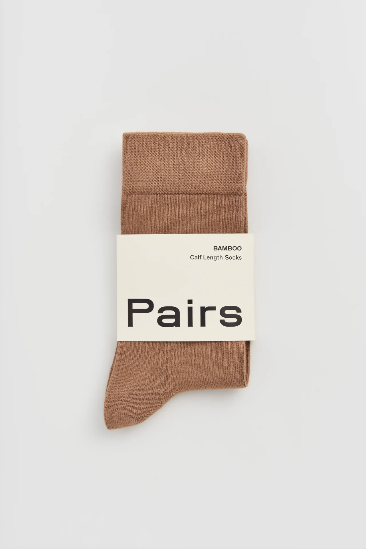 Biscuit Beige Bamboo Socks - Image 3