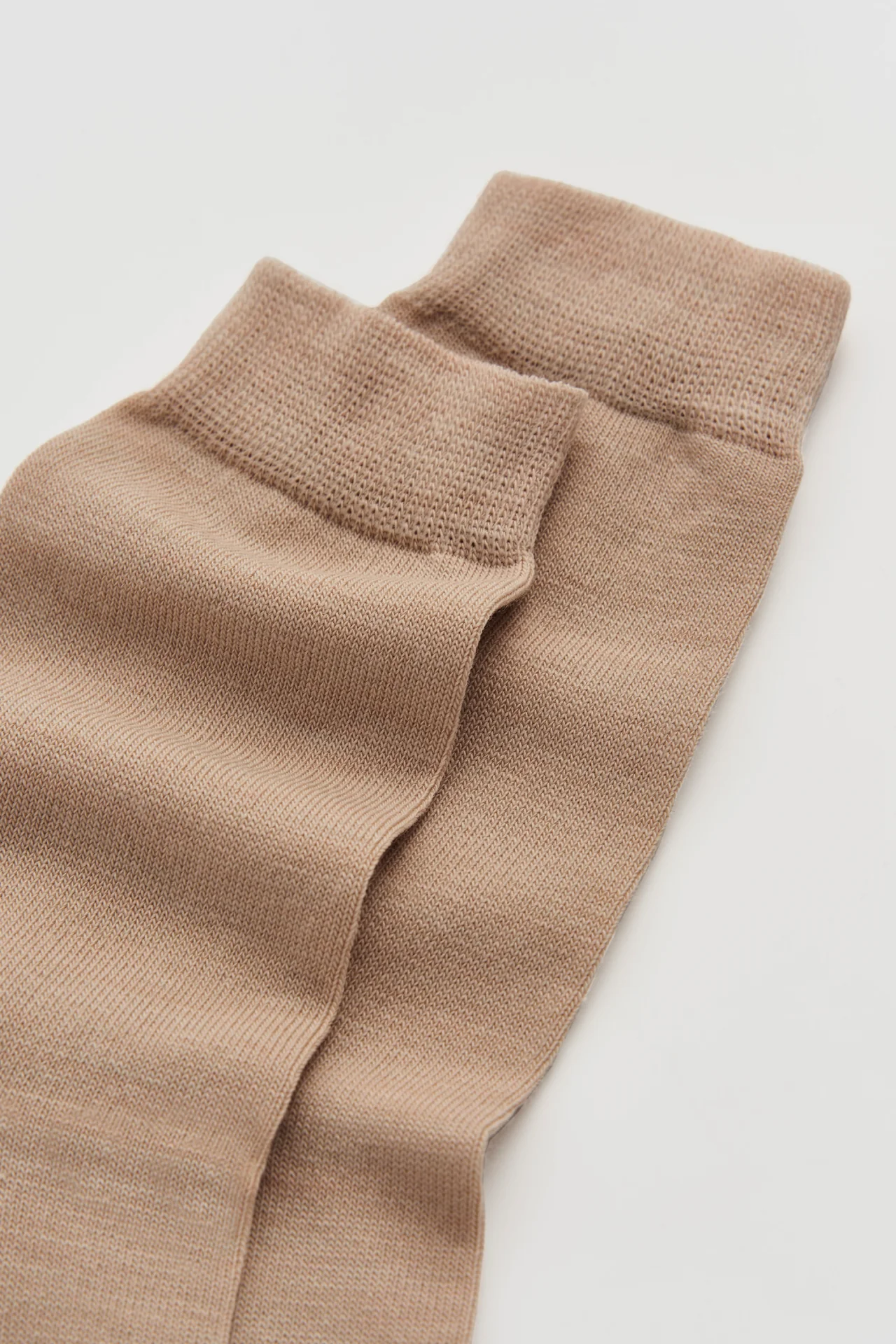 Biscuit Beige Merino Socks - Image 2