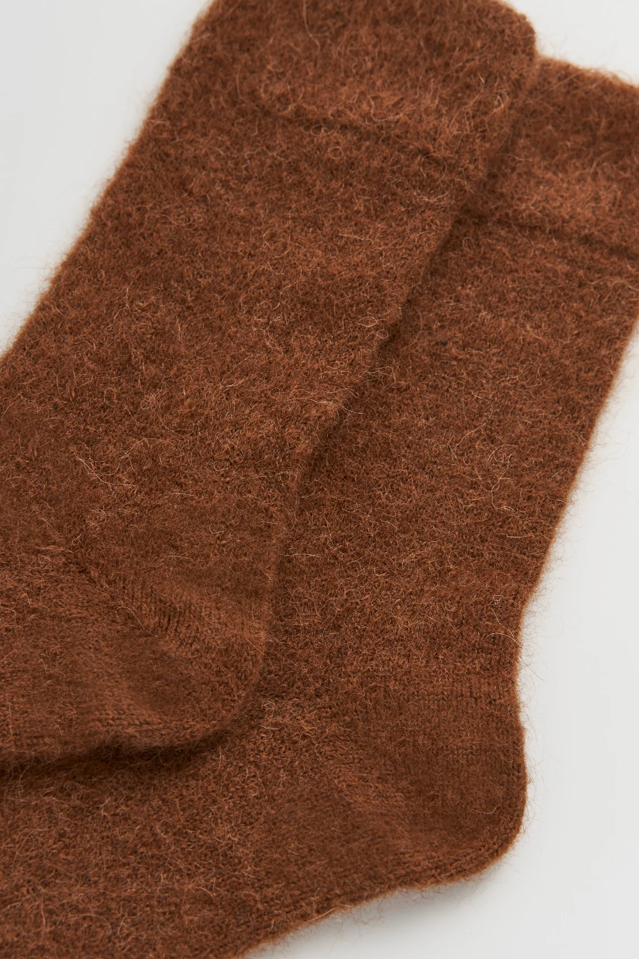 Chestnut Brown Ultra Soft Alpaca Socks - Image 3