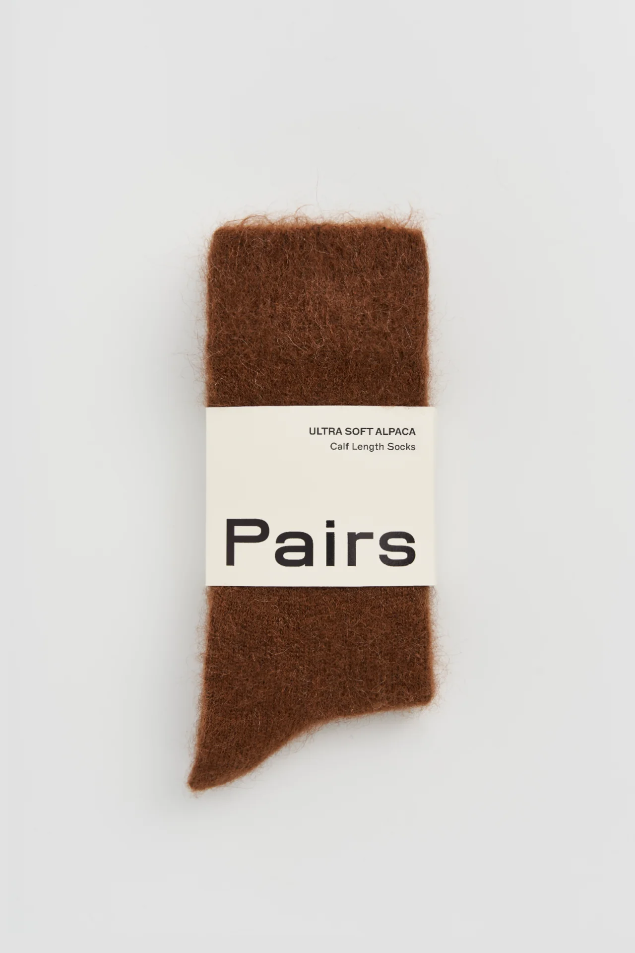 Chestnut Brown Ultra Soft Alpaca Socks - Image 4