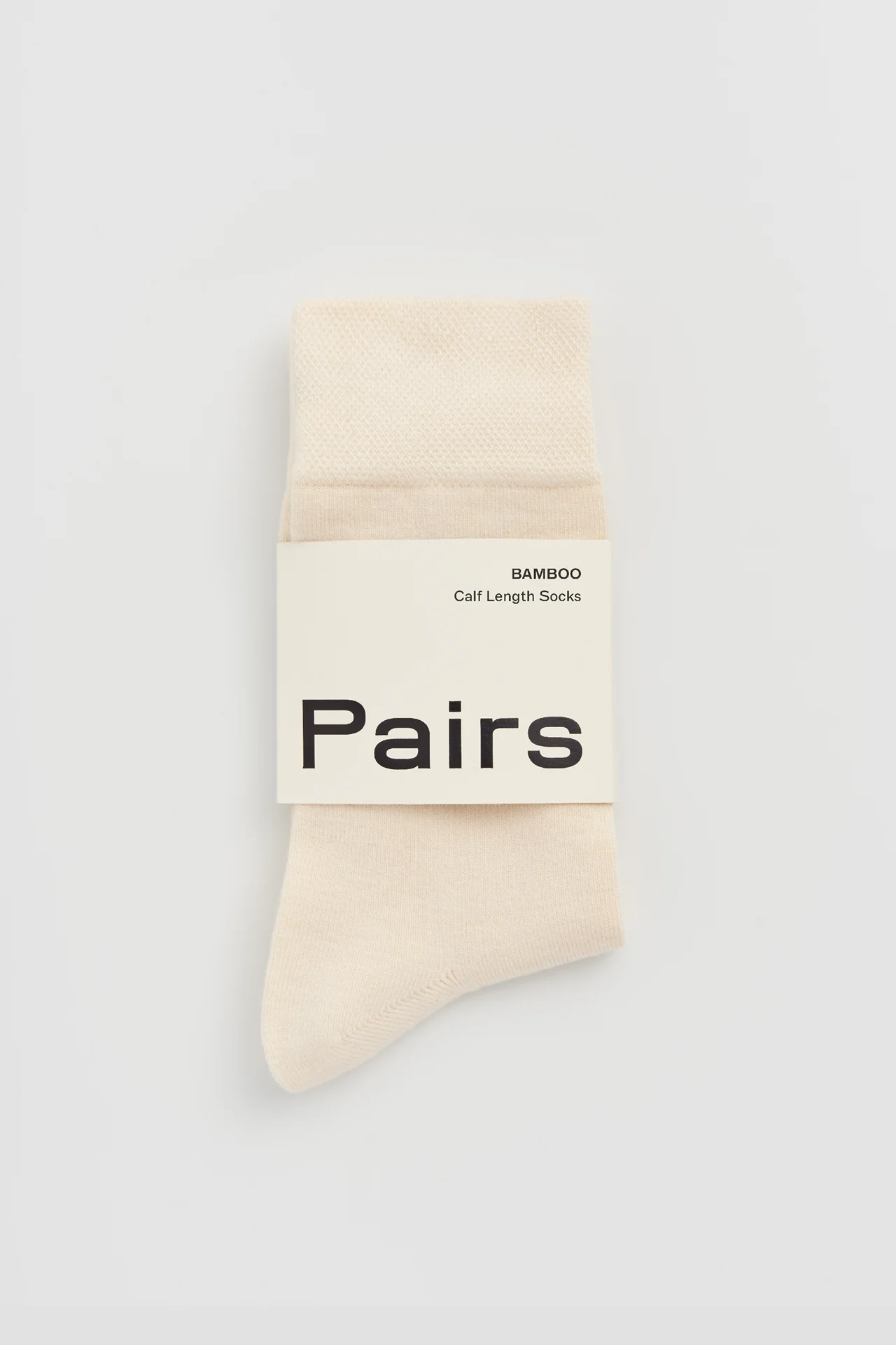 Clotted Cream Bamboo Socks - Image 3