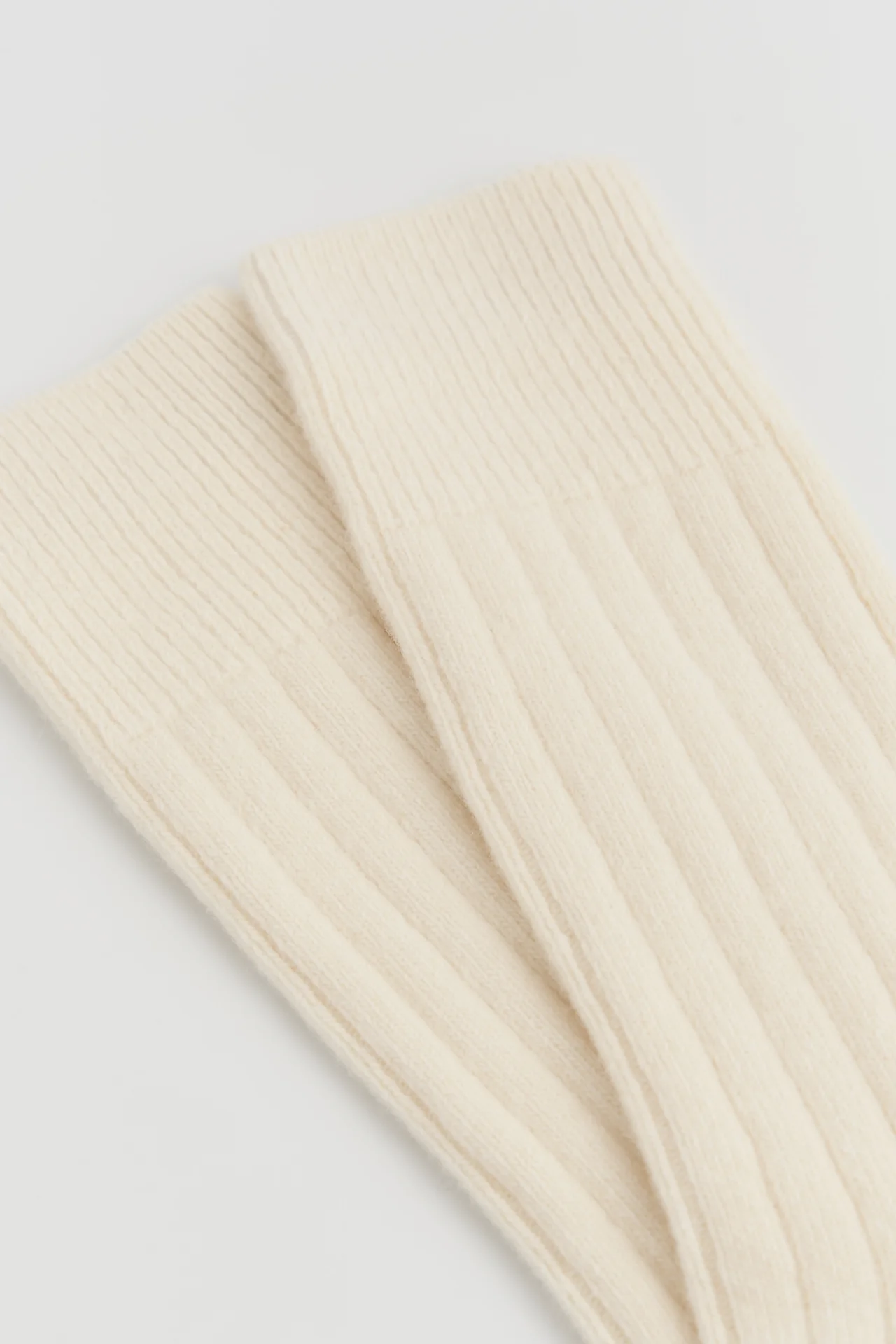 Clotted Cream Merino Bed Socks - Image 3