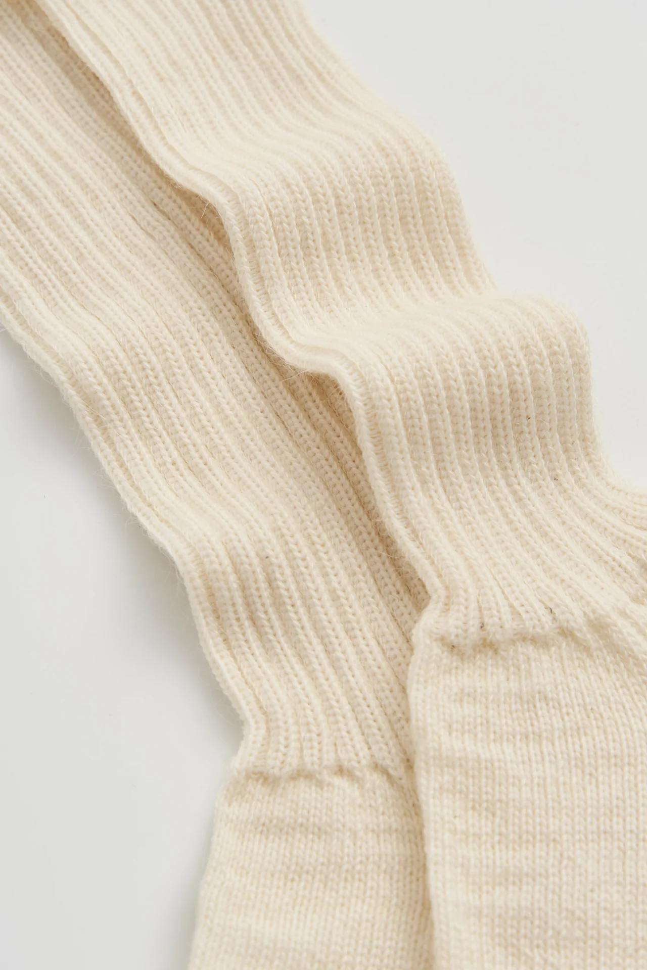 Clotted Cream Mohair Socks - Image 4