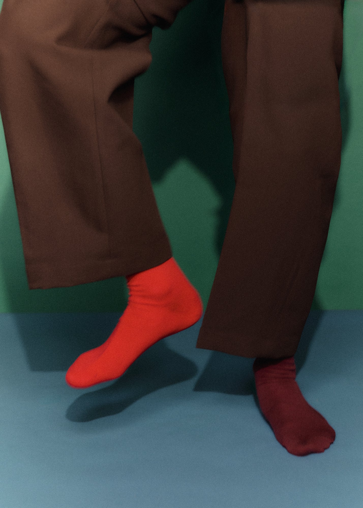 Dark Plum Merino Socks - Image 3
