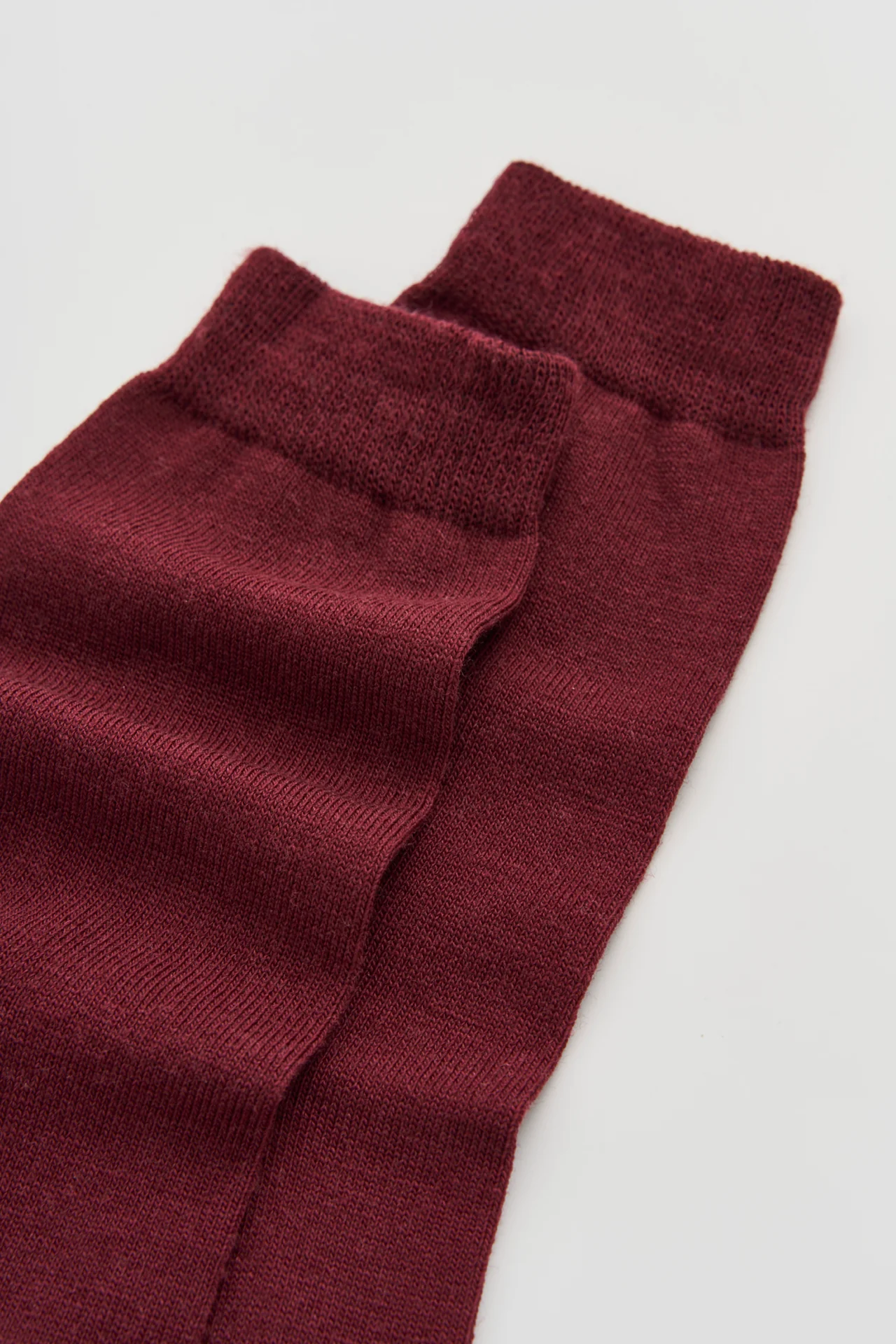 Dark Plum Merino Socks - Image 4