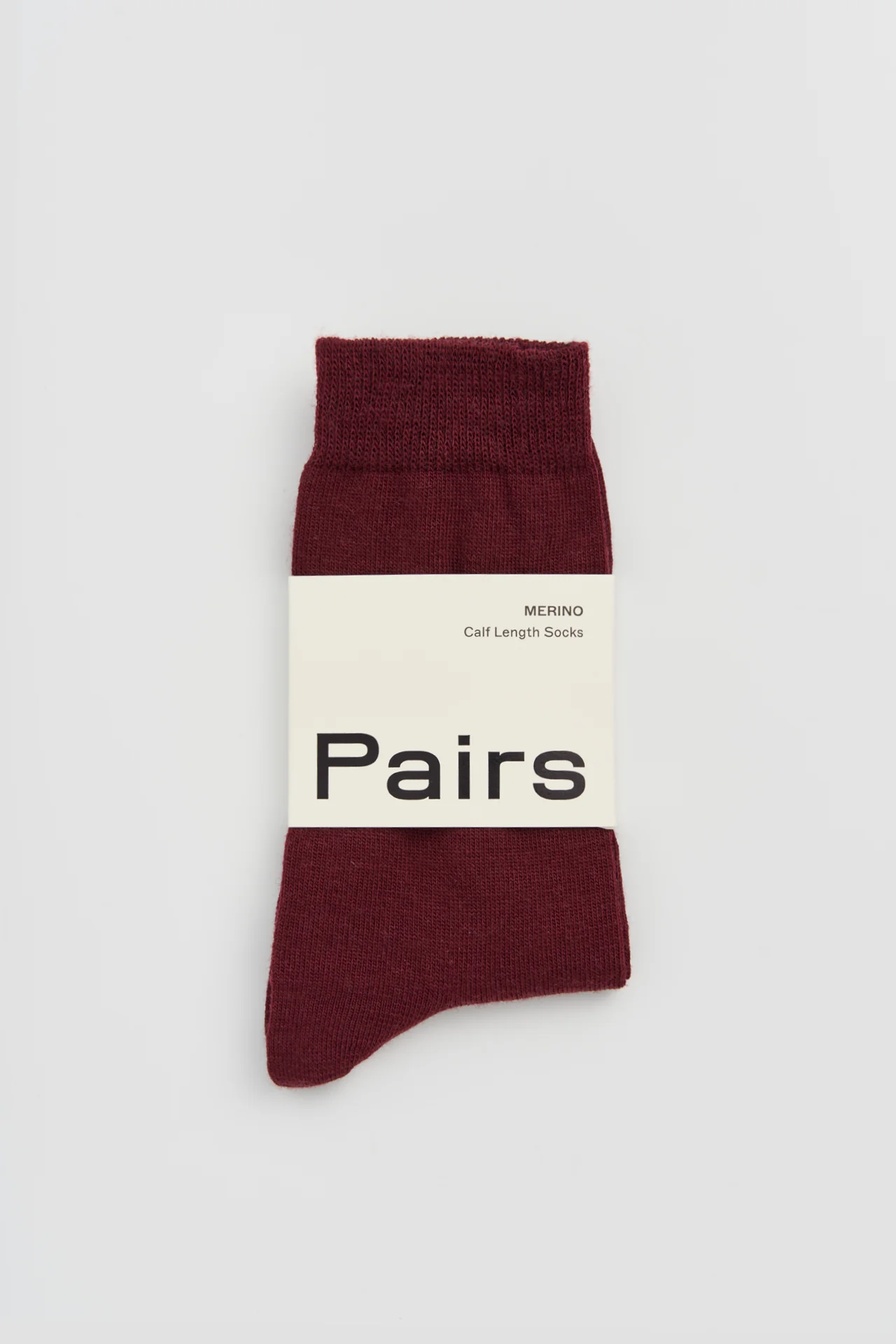 Dark Plum Merino Socks - Image 5