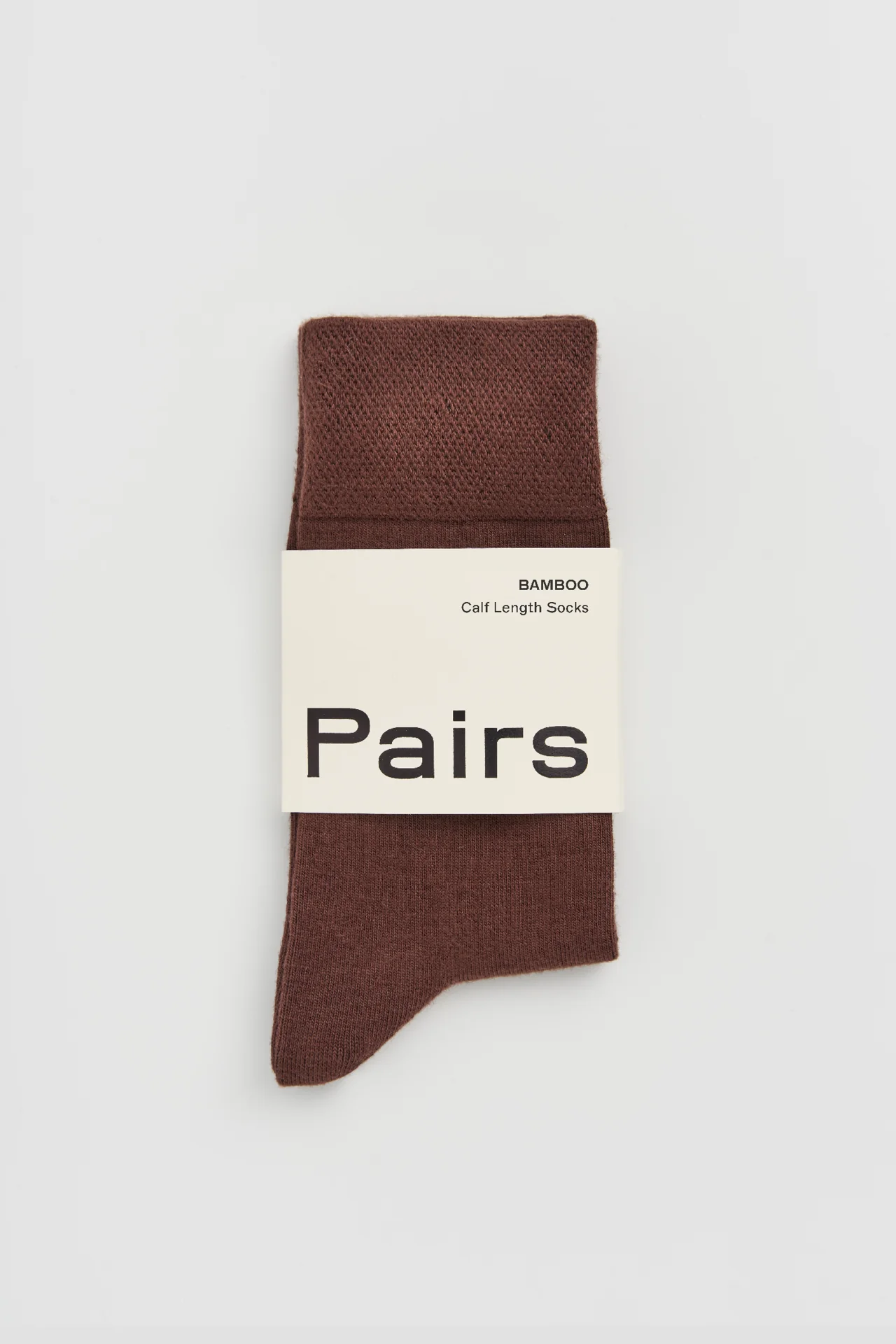 Earth Brown Bamboo Socks - Image 3