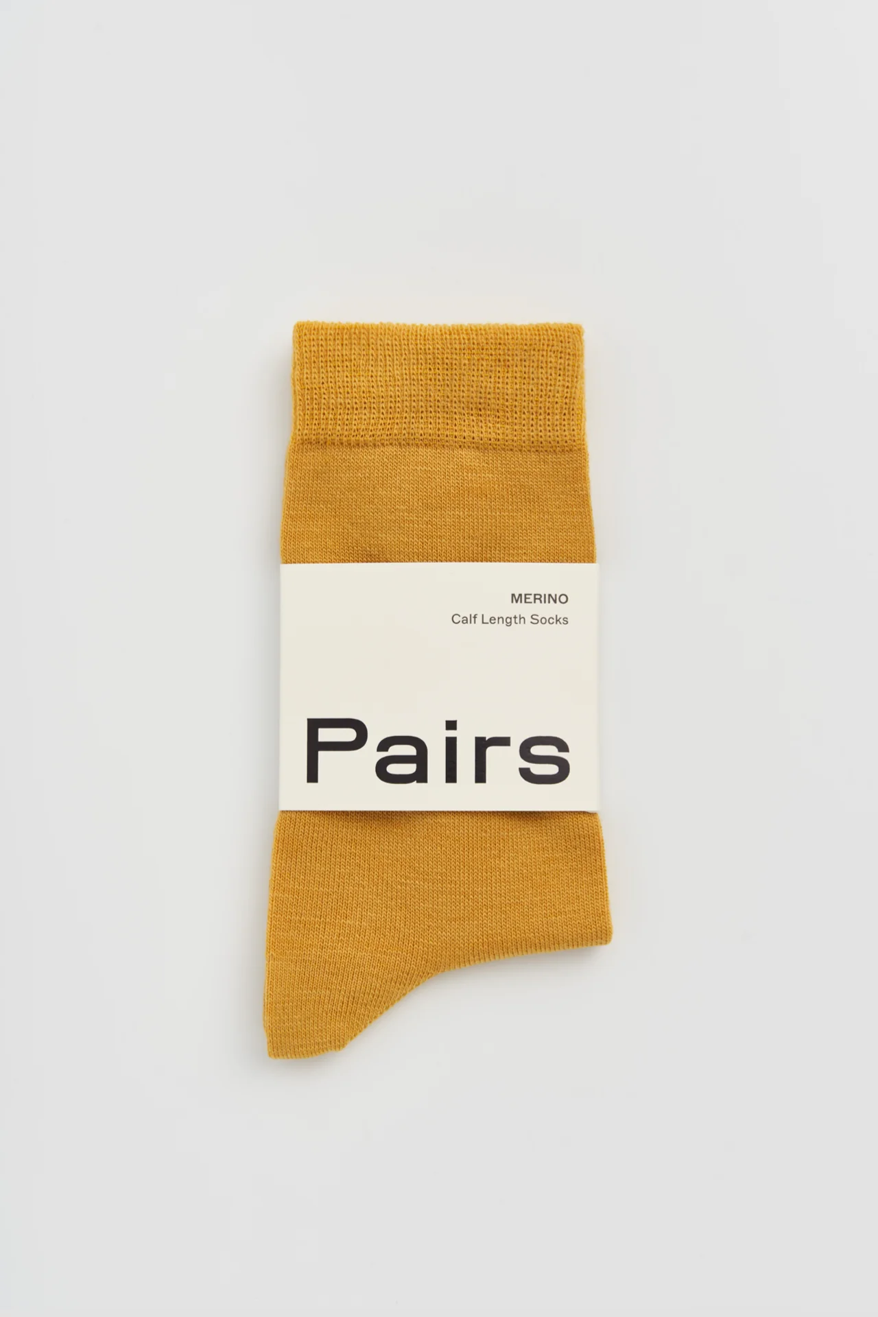 Golden Yellow Merino Socks - Image 3