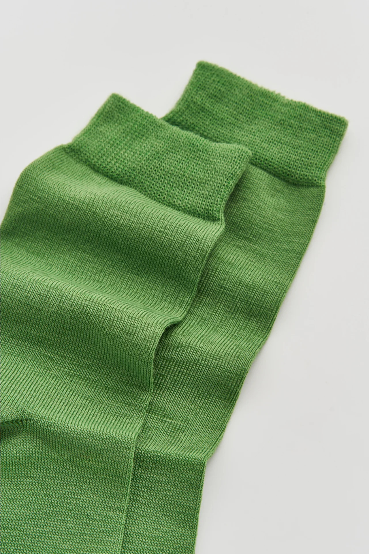 Grass Green Merino Socks - Image 4