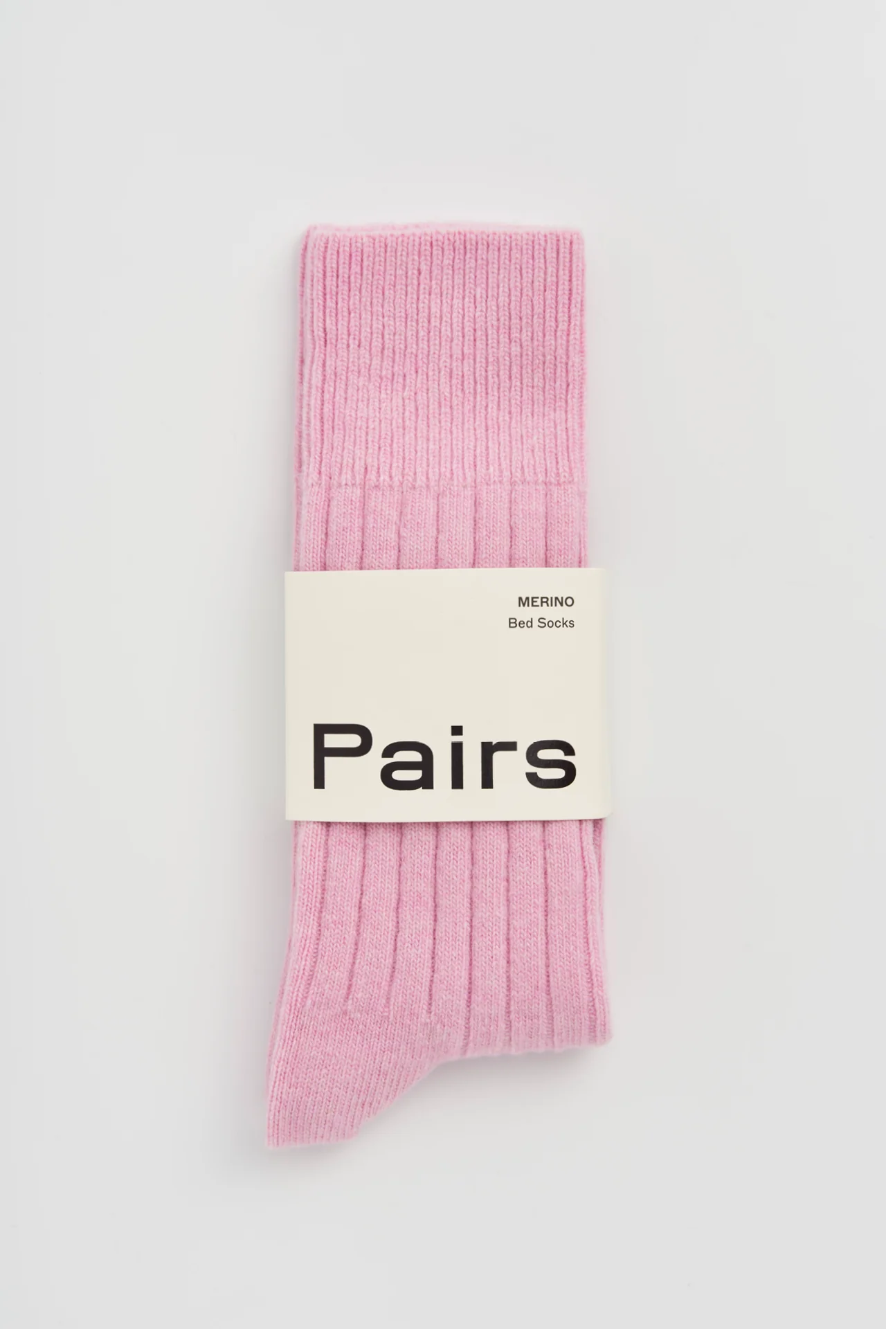 Sugar Pink Merino Bed Socks - Image 4