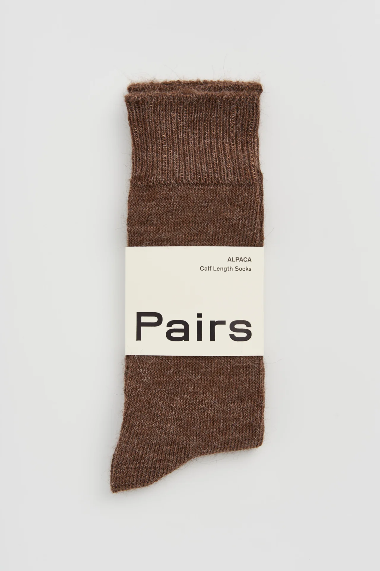 Treacle Brown Alpaca Socks - Image 5