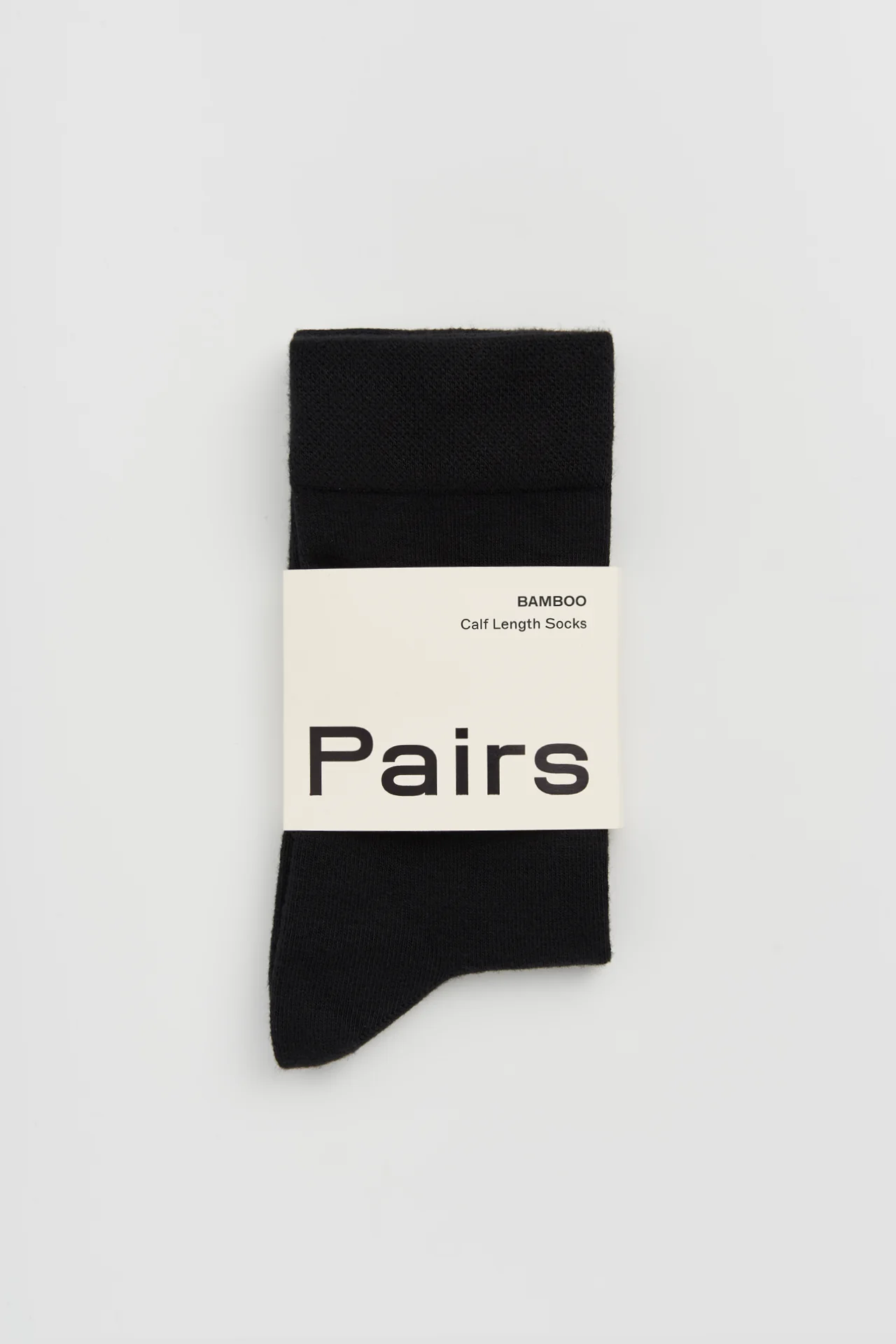 True Black Bamboo Socks - Image 3