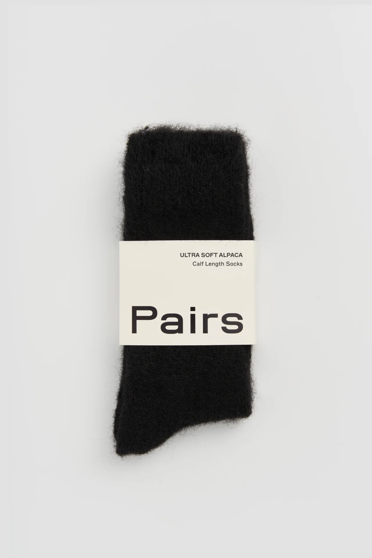 True Black Ultra Soft Alpaca Socks - Image 3