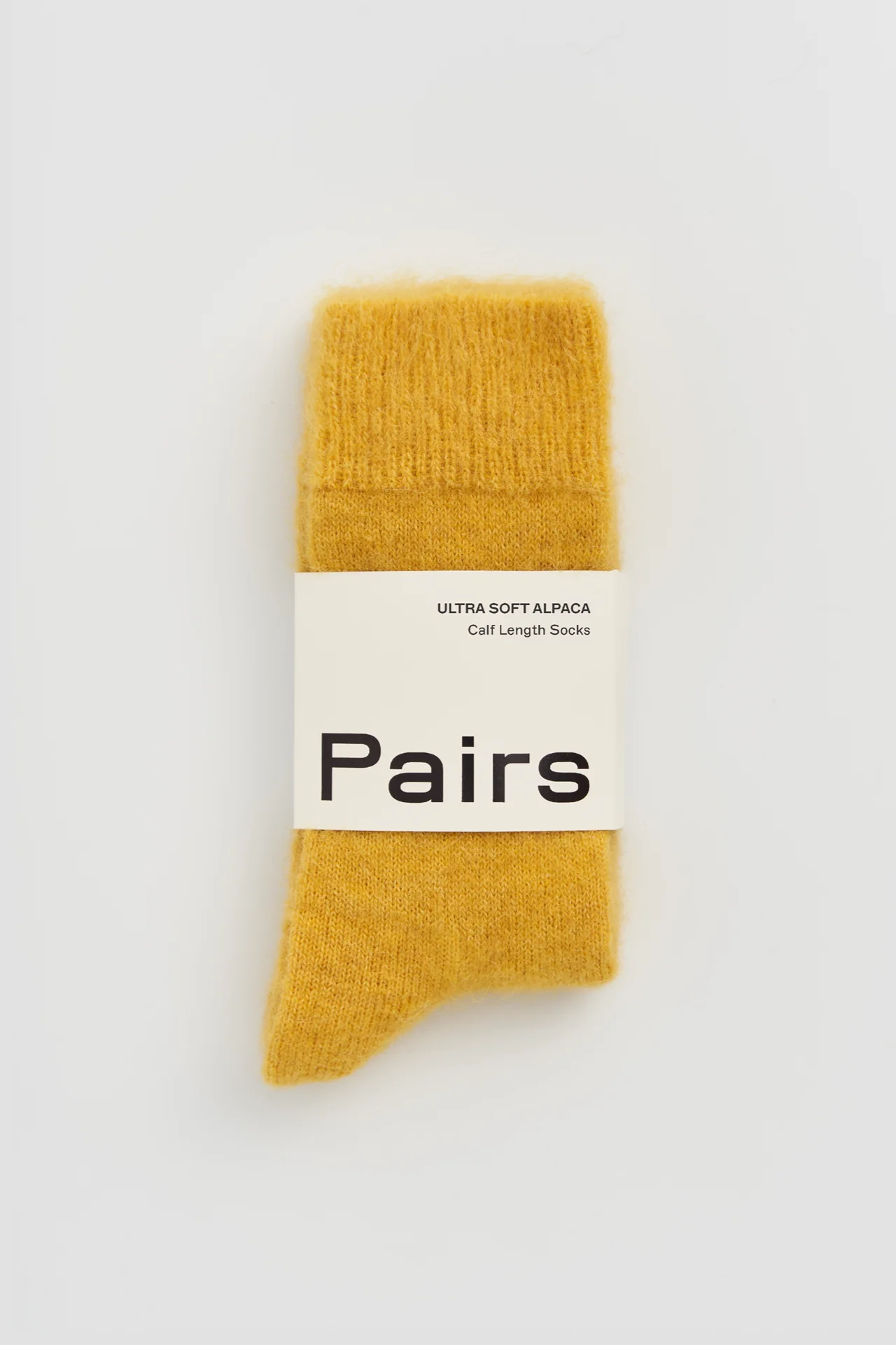 Dandelion Yellow Ultra Soft Alpaca Socks - Image 3