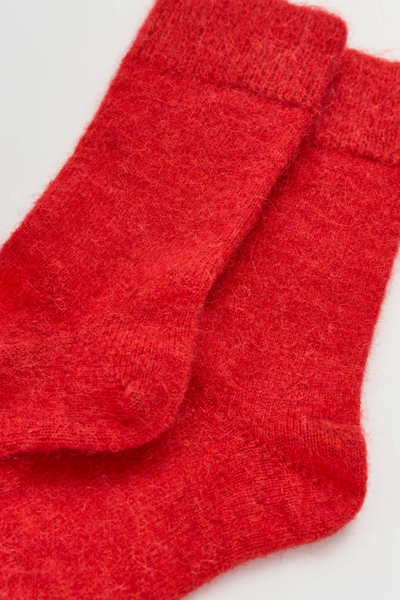 Postbox Red Ultra Soft Alpaca Socks - Image 3